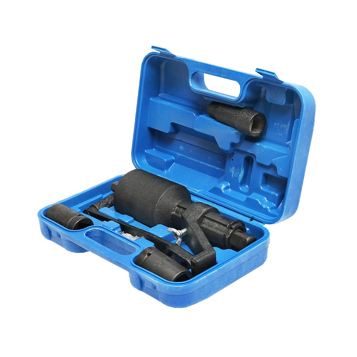 30x32 key for truck wheel nut with a 2-stage power reduction (metal gears)